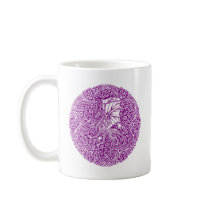 Dragon in Round Celtic Knot Mug