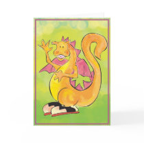 Dragon in Saddleshoes cards by sloaneross Dragon in Saddleshoes cards
