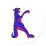 Dragon K Round Sticker