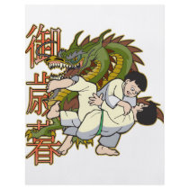 Dragon Karate Fighters flyers