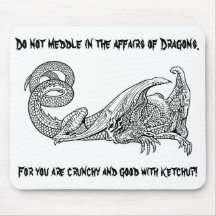 Dragon Ketchup 2 Mousepad