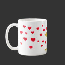 Dragon King and Queen of Hearts mugs