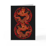 Dragon King Blank Greeting Card