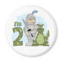 Dragon Knight 2nd Birthday magnets by Kewlkids Dragon Knight 2nd Birthday magnets