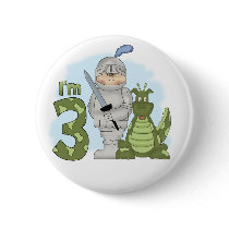 Dragon Knight 3rd Birthday Pinback Buttons