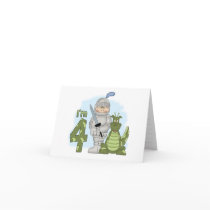 Dragon Knight 4th Birthday Card