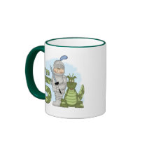 Dragon Knight 5th Birthday Coffee Mugs