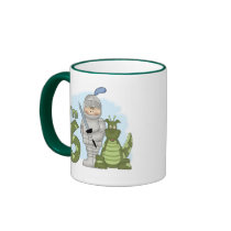 Dragon Knight 6th Birthday Mugs