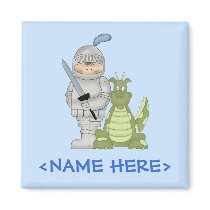 Dragon Knight Refrigerator Magnet