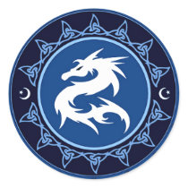 Dragon Knot 1 stickers