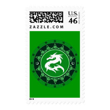 Dragon Knot 8 Stamps