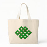 Dragon Knot Tote bags