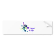 Dragon Lady Bumper Stickers