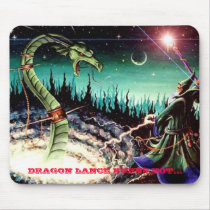 DRAGON LANCE BURNS HOT... mousepads by ToxicAvenger DRAGON LANCE BURNS HOT... mousepads