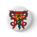 Dragon Lilly Button