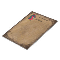 Dragon Lined Worn Paper Memo Notepads