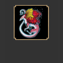 Dragon lizard shirt - full image