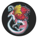 Dragon lizard stickers sticker