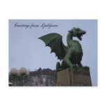dragon ljubljana postcards