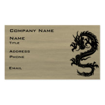 Dragon Love 1 Business Card Templates