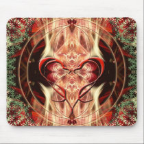 Dragon Love Heart Connection Mousepad mousepads