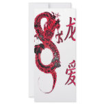 Dragon Love!! Rack Card Design