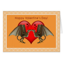 Dragon Love Valentine's Day Card