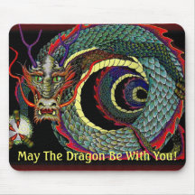Dragon Luck Mall Mouse Mat