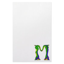 dragon M Stationery Design