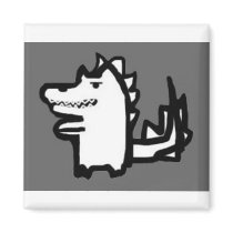 Dragon Magnet by jesscscott Dragon Magnet