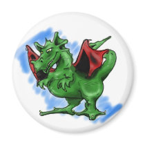 Dragon magnets by mooncar2009 Dragon magnets