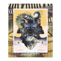 Dragon master canvas prints