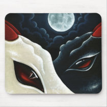 Dragon Mate Ebony & Ivory mousepads