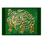 Dragon maze business card templates