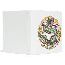 Dragon Medallion Vinyl Binders
