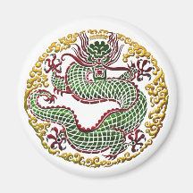 Dragon Medallion Magnets