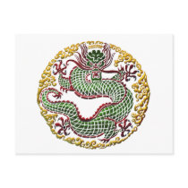 Dragon Medallion Postcard