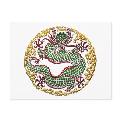 Chinese Dragon Medallion