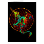 Dragon Moon Blank Card
