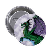 Dragon moon button badge buttons