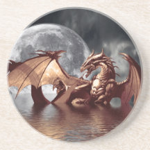 Dragon & Moon Coaster