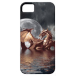 Dragon & Moon Fantasy Mythical iPhone Case iPhone 5 Case