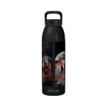 Dragon & Moon Fantasy Mythical Water Bottle