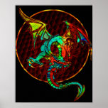 Dragon Moon Print
