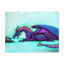 Dragon mother Postcard