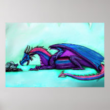 Dragon mother print