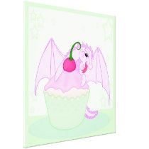 Dragon Muffin Canvas Prints