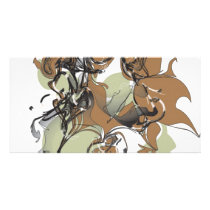 Dragon Muted 1 Photo Card Template