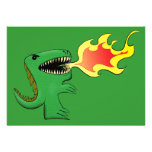 Dragon or Dinosaur art by little t + Jim Campbell Announcements