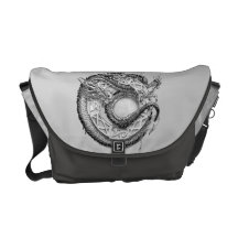 Dragon Ornament Messenger Bag